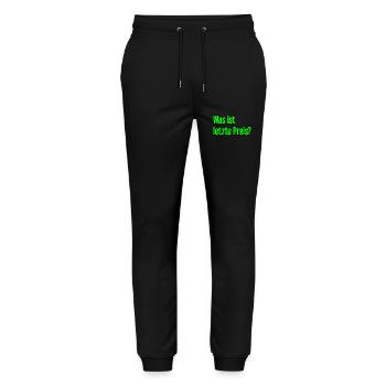 What is last price? - Stanley/Stella Mover Unisex Organic Jogging Trousers - black - Front - Marisol (170cm) & Nik (191cm)