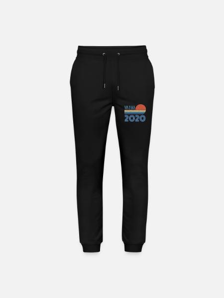 Jahrgang 2020 - Stanley/Stella Unisex Bio Jogginghose Mover  - Schwarz
