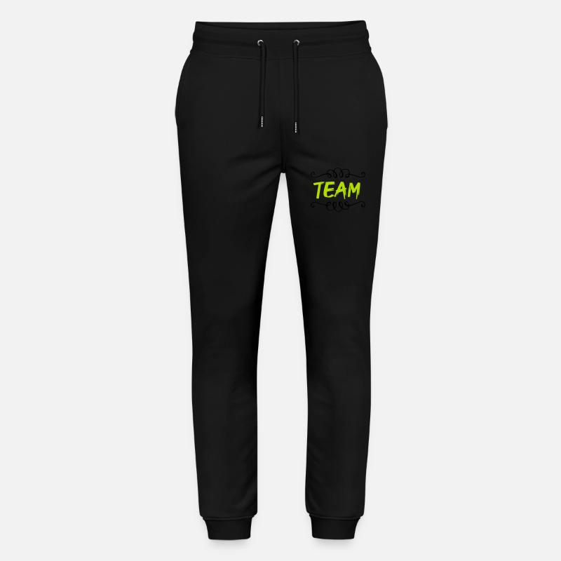 team - Stanley/Stella Unisex Bio Jogginghose Mover  - Schwarz