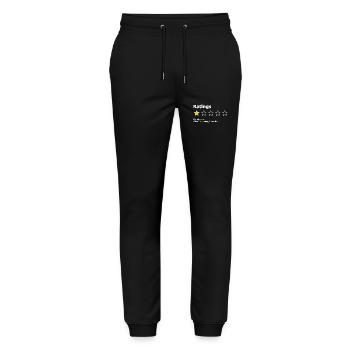 Ratings. When I Was Young 3 Was Decent - Stanley/Stella Mover Unisex Organic Jogging Trousers - black - Front - Marisol (170cm) & Nik (191cm)