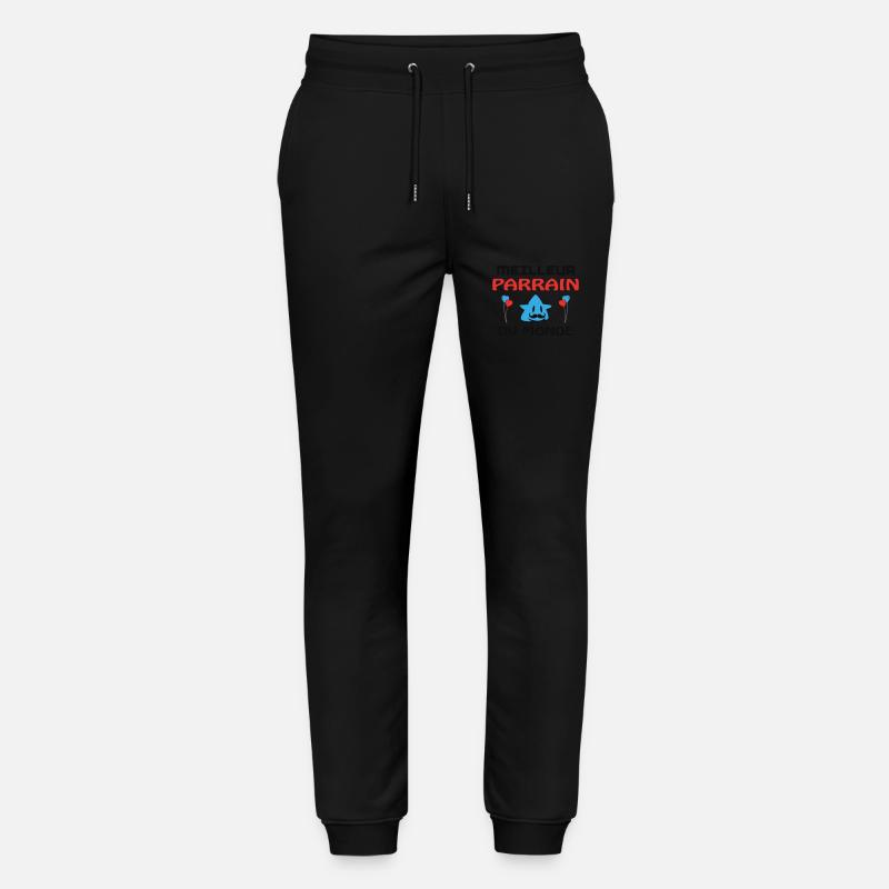 DER BESTE PATE DER WELT - Stanley/Stella Unisex Bio Jogginghose Mover  - Schwarz