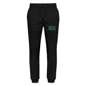 Untitled Project 21 - Stanley/Stella Mover Unisex Organic Jogging Trousers - black - Front - Marisol (170cm) & Nik (191cm)