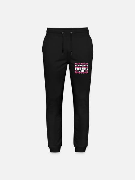 Mama Von 3 Kindern - Stanley/Stella Unisex Bio Jogginghose Mover  - Schwarz