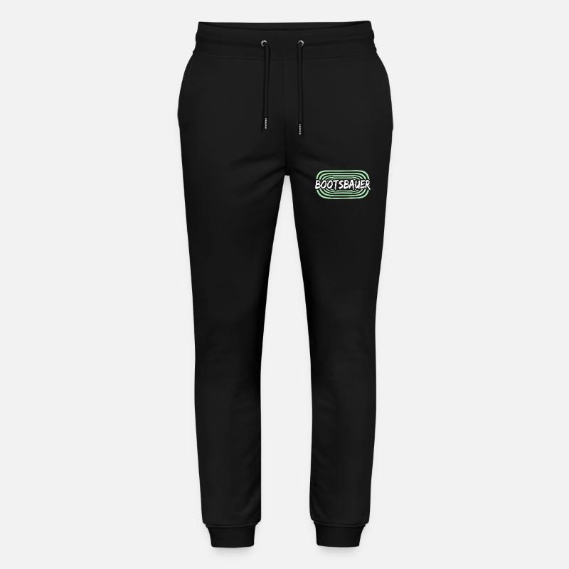 Arbeit Bootsbauer - Stanley/Stella Unisex Bio Jogginghose Mover  - Schwarz