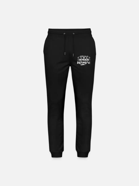 Dieses Mädchen wird Krankenschwester - Stanley/Stella Unisex Bio Jogginghose Mover  - Schwarz