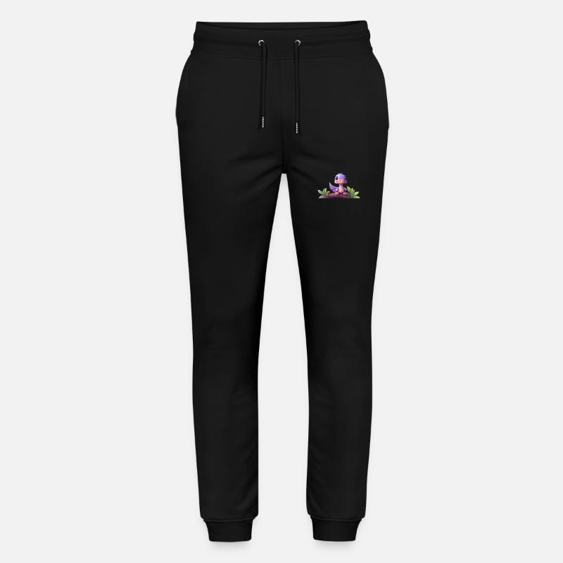 Tinysaurus - Stanley/Stella Mover Unisex Organic Jogging Trousers - black