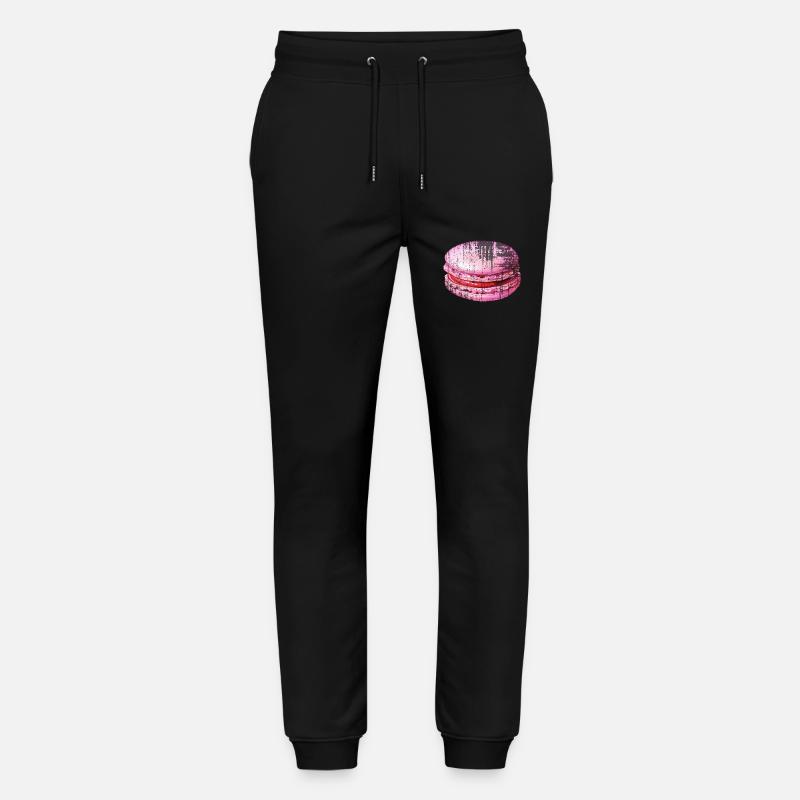 Pink Macaron - Stanley/Stella Unisex Bio Jogginghose Mover  - Schwarz