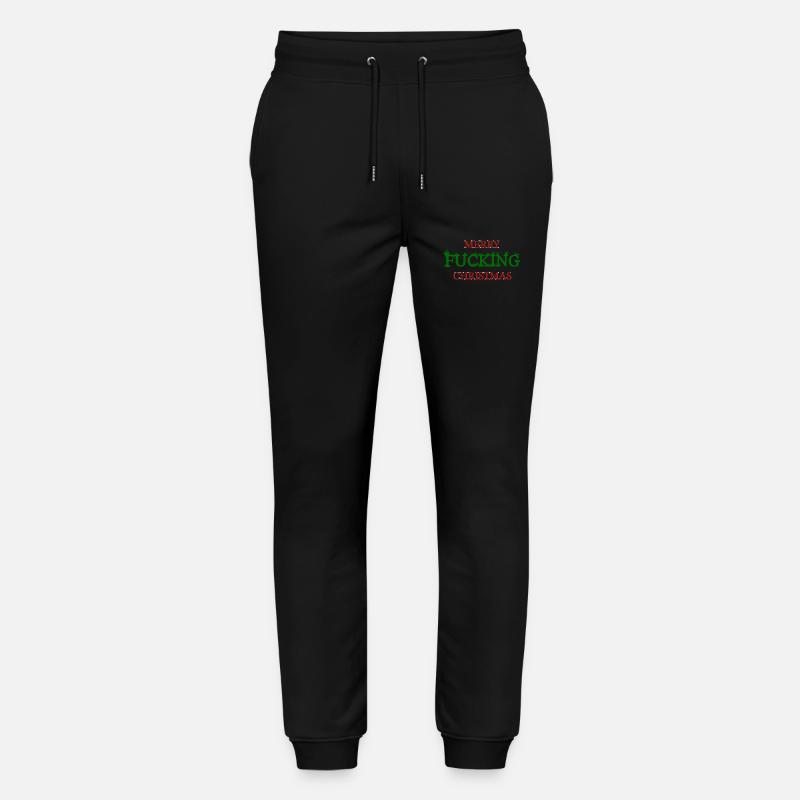 Weihnachten - Stanley/Stella Unisex Bio Jogginghose Mover  - Schwarz