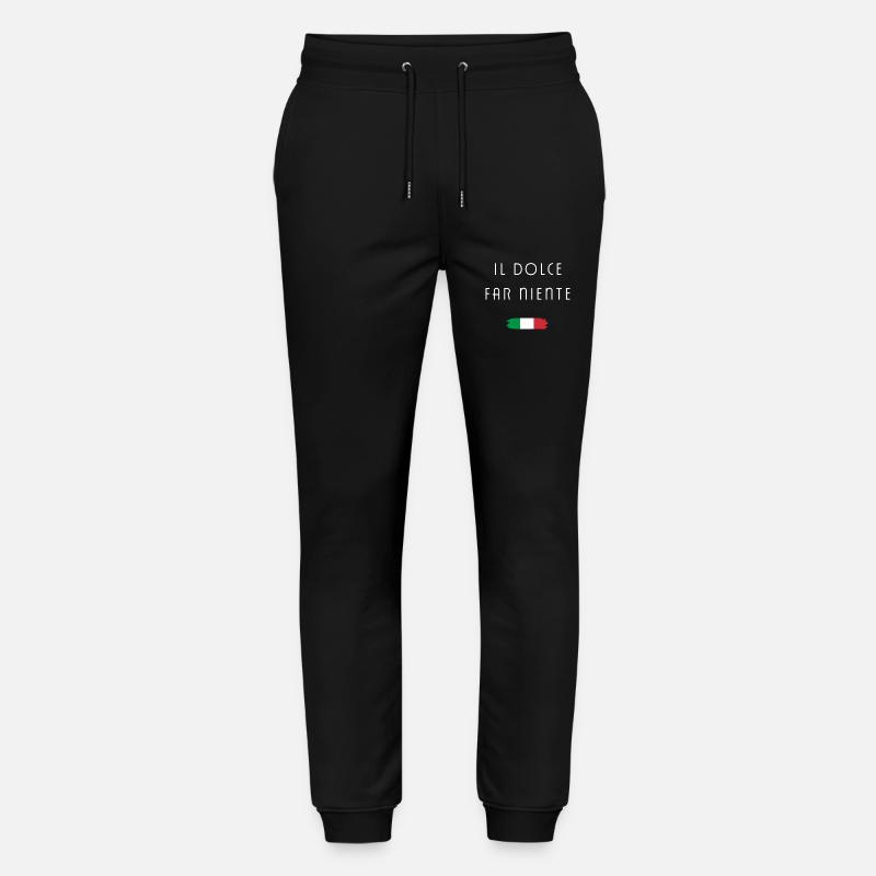 Il dolce far niente - Stanley/Stella Mover Unisex Organic Jogging Trousers - black
