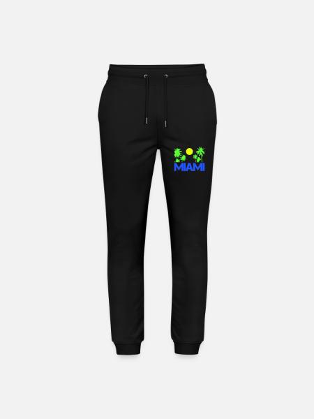 miami - Stanley/Stella Unisex Bio Jogginghose Mover  - Schwarz