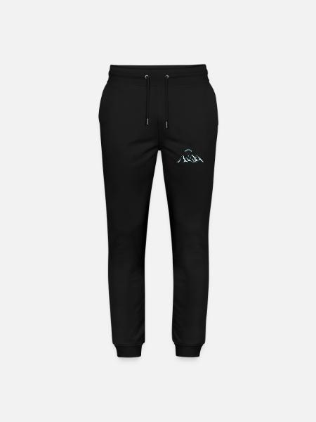 Paragliding Paragliding Pilot Snow - Stanley/Stella Mover Unisex Organic Jogging Trousers - black