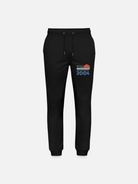 Jahrgang 2004 - Stanley/Stella Unisex Bio Jogginghose Mover - Schwarz