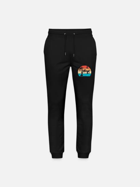 Volleyball - Stanley/Stella Mover Unisex Organic Jogging Trousers - black