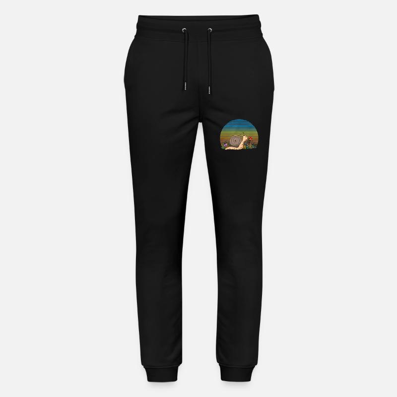 Schnecke - Stanley/Stella Unisex Bio Jogginghose Mover  - Schwarz