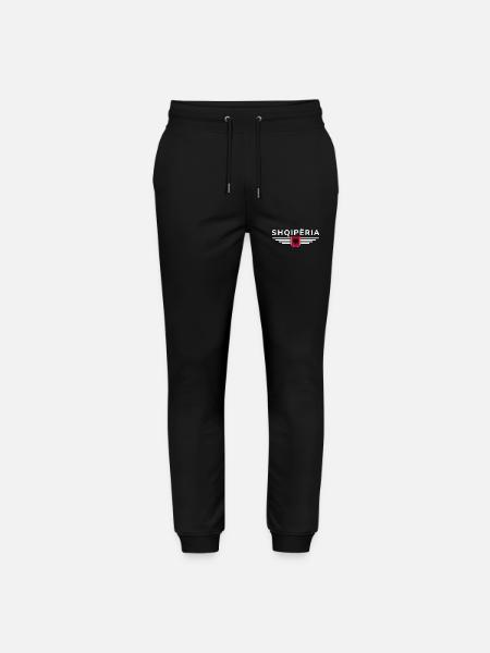 Albania Design – Pride and Style - Stanley/Stella Mover Unisex Organic Jogging Trousers - black