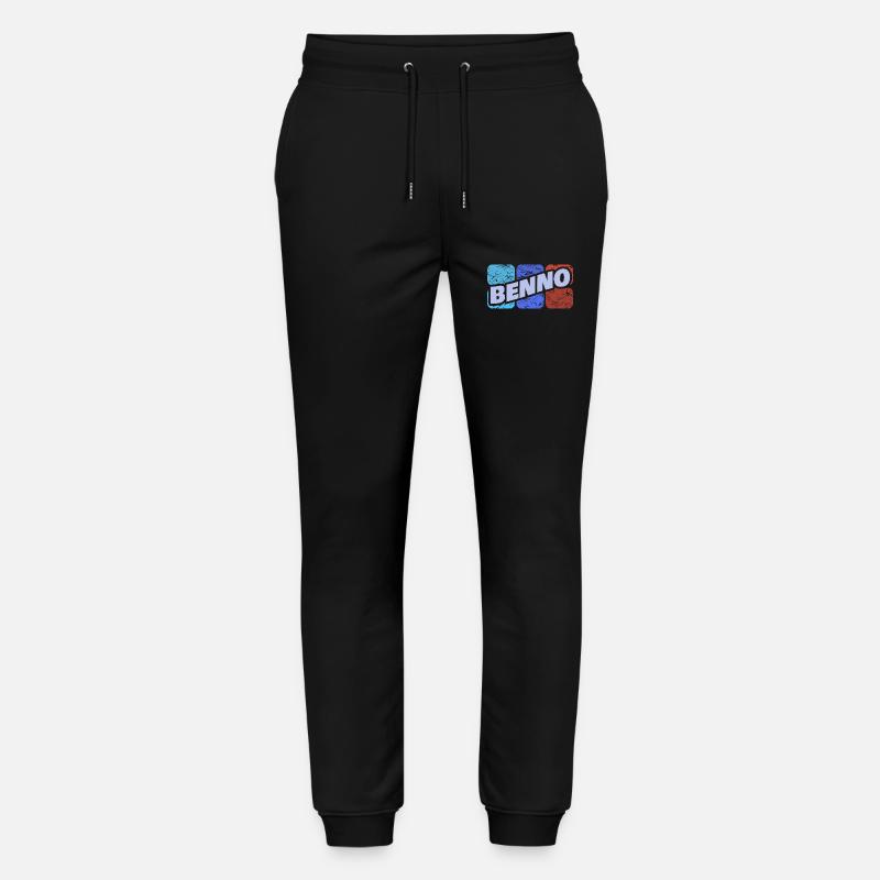 Benno Benno - Pantalon de jogging bio MOVER Stanley/Stella unisexe - noir
