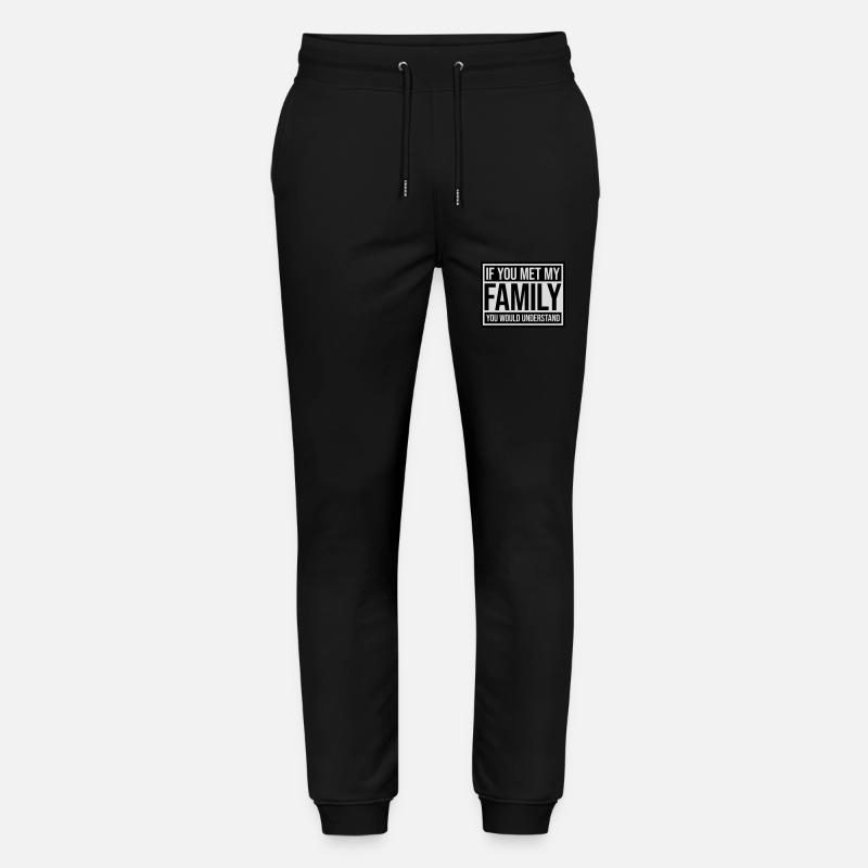vous comprendriez citation - Pantalon de jogging bio MOVER Stanley/Stella unisexe - noir