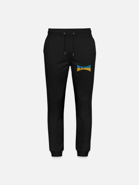 fight like ukrainians quote - Stanley/Stella Mover Unisex Organic Jogging Trousers - black