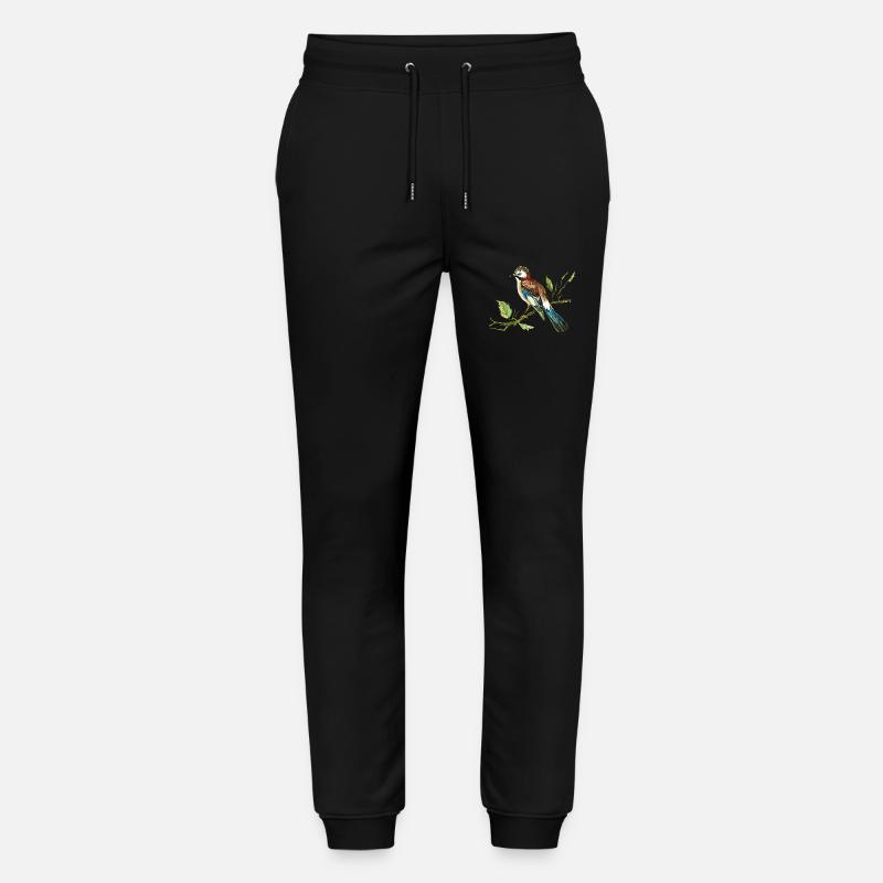 Bunter Vogel - Stanley/Stella Unisex Bio Jogginghose Mover  - Schwarz