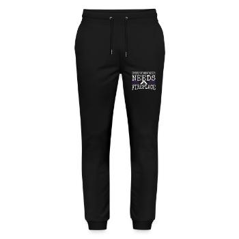 Hearbeat Arboriculture Emploi John Carpenter - Pantalon de jogging bio MOVER Stanley/Stella unisexe - noir - Devant - Marisol (170cm) & Nik (191cm)