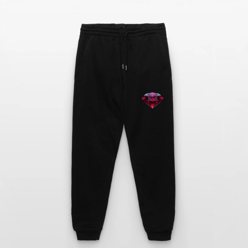 Reddish Ruby Stanley/Stella Mover Unisex Organic Jogging Trousers