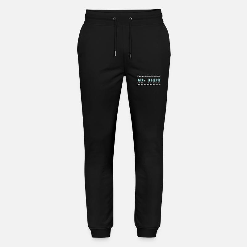 Ms. Black Logo Schrift - Stanley/Stella Unisex Bio Jogginghose Mover - Schwarz