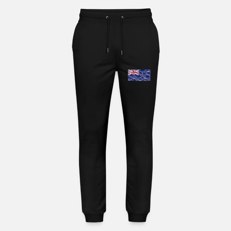 Neuseeland Neuseeland - Stanley/Stella Unisex Bio Jogginghose Mover  - Schwarz