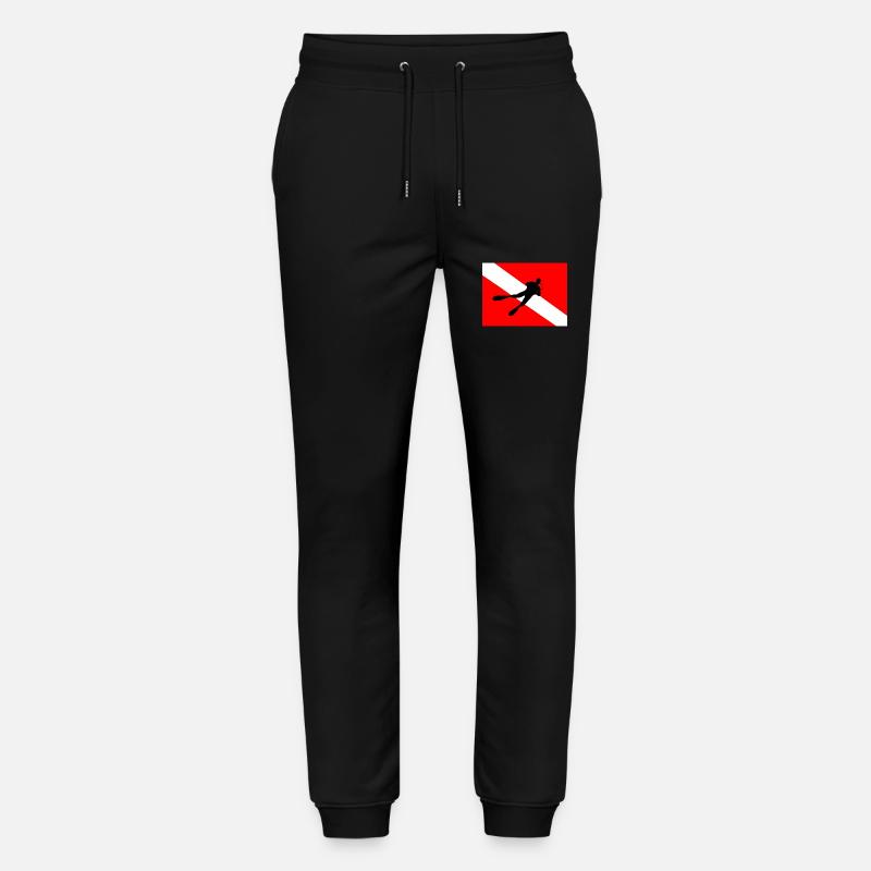 Pavillon de plongée - Pantalon de jogging bio MOVER Stanley/Stella unisexe - noir