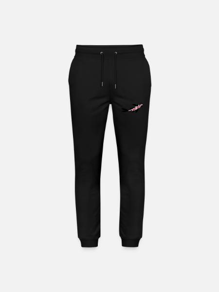 Koi Fish Nishikigoi Design - Stanley/Stella Mover Unisex Organic Jogging Trousers - black