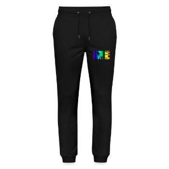 Manifesto of Me: Choice, Decision, Life - Stanley/Stella Mover Unisex Organic Jogging Trousers - black - Front - Marisol (170cm) & Nik (191cm)