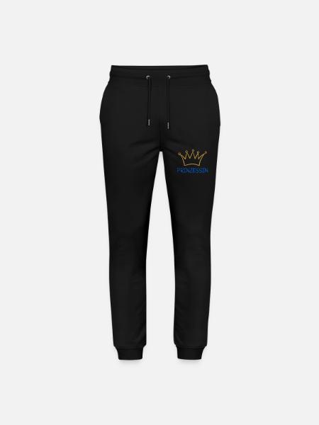 PRINZESSIN 1 - Stanley/Stella Unisex Bio Jogginghose Mover - Schwarz
