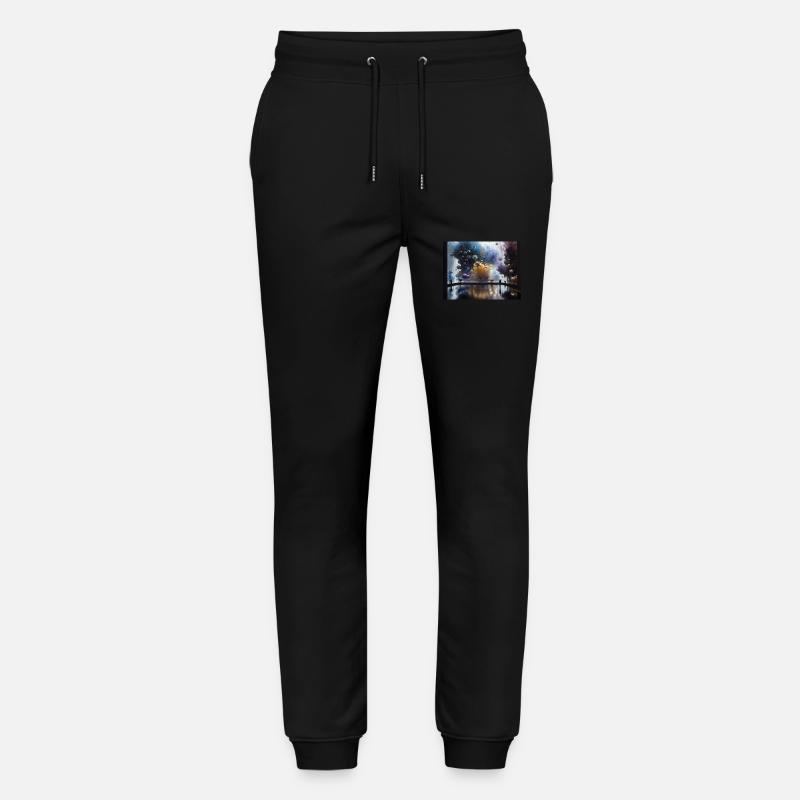 Voyage en Actarus #7 - Pantalon de jogging bio MOVER Stanley/Stella unisexe - noir