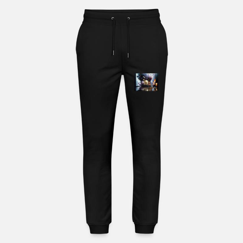 Voyage en Actarus #11 - Pantalon de jogging bio MOVER Stanley/Stella unisexe - noir