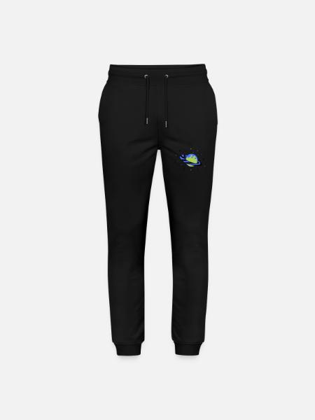 planet 02 - Stanley/Stella Unisex Bio Jogginghose Mover  - Schwarz