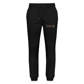 Pi rétro vintage - Pantalon de jogging bio MOVER Stanley/Stella unisexe - noir - Devant - Marisol (170cm) & Nik (191cm)