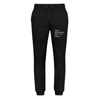 I Can't My Daughter Has Dance Dance Mom - Stanley/Stella Mover Unisex Organic Jogging Trousers - black - Front - Marisol (170cm) & Nik (191cm)