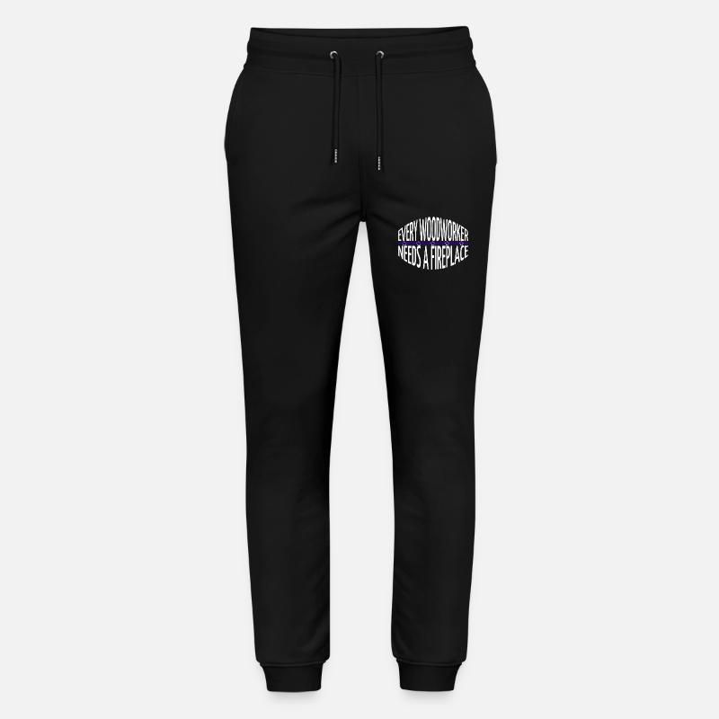 arboriculture geek plumber - Stanley/Stella Unisex Bio Jogginghose Mover  - Schwarz