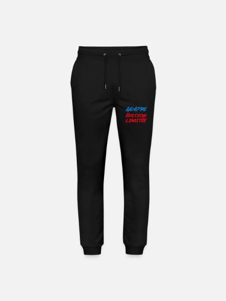 Limited edition GENDRE - Stanley/Stella Mover Unisex Organic Jogging Trousers - black