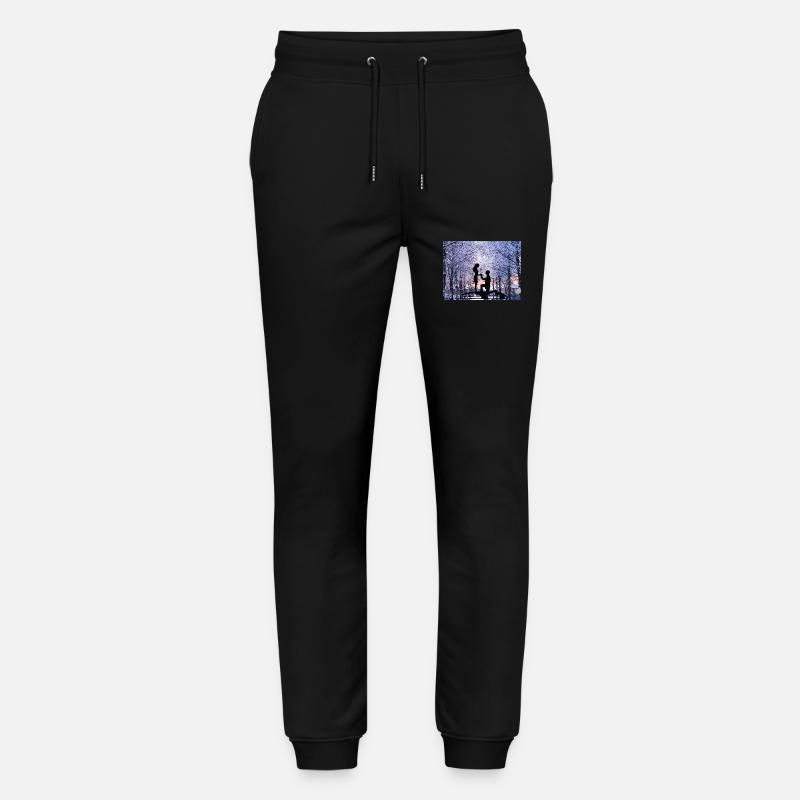 Love - Stanley/Stella Unisex Bio Jogginghose Mover  - Schwarz