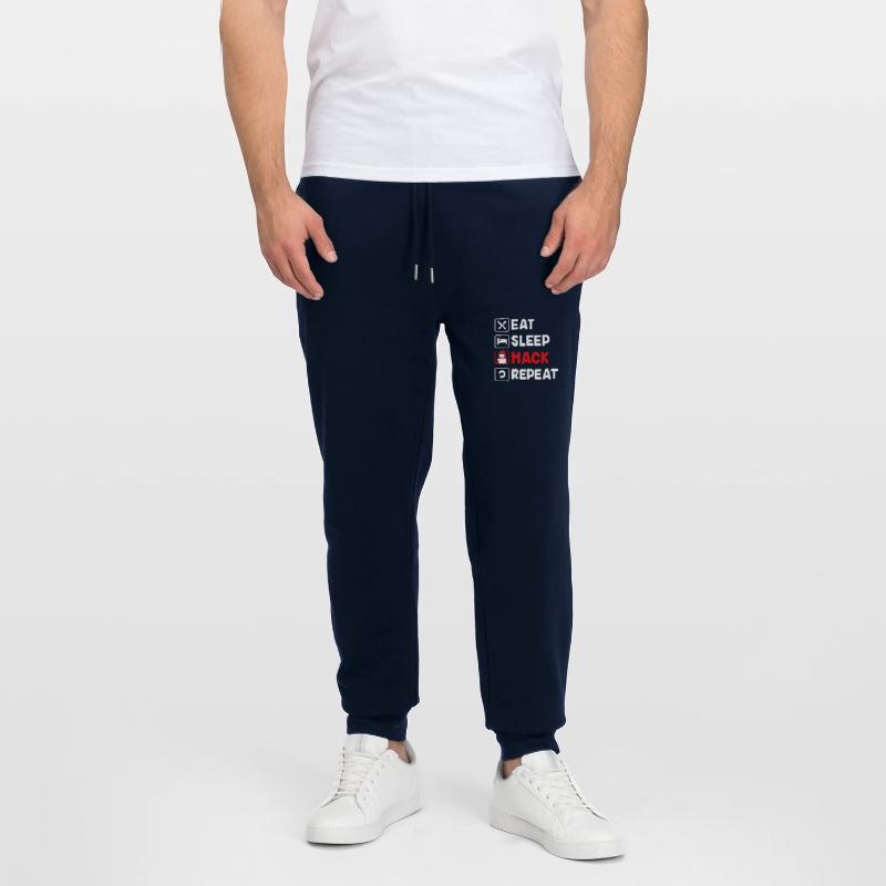 Cybersecurity Cyber Programmer Hacker Stanley/Stella Mover Unisex Organic Jogging Trousers