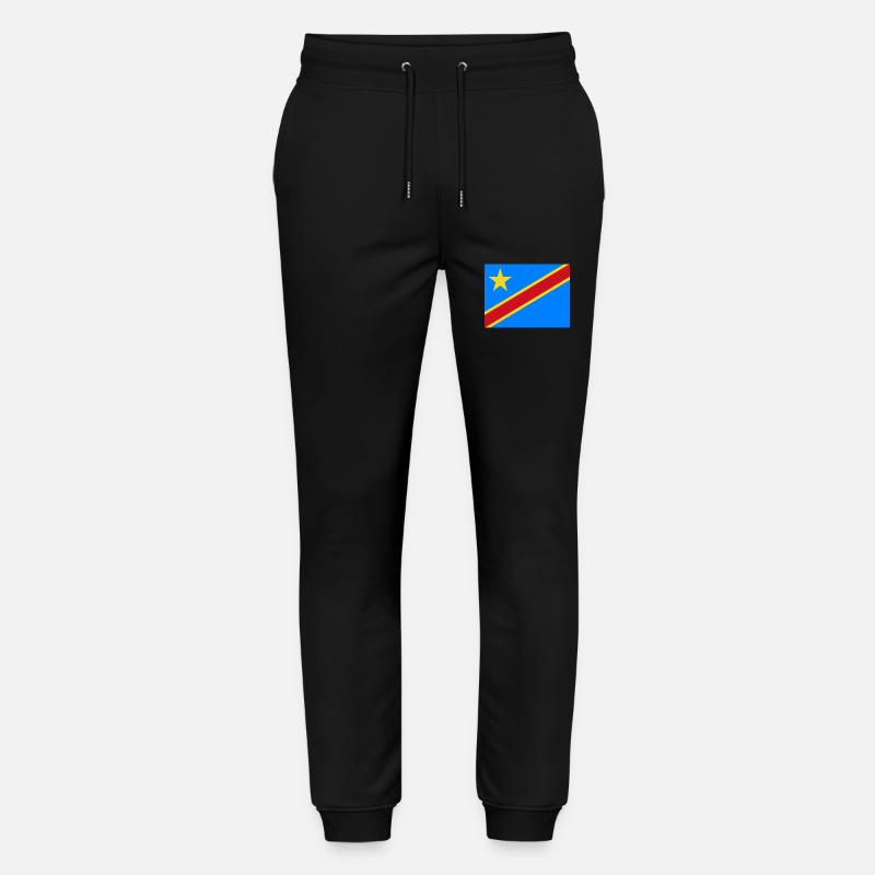 Kongo - Stanley/Stella Unisex Bio Jogginghose Mover  - Schwarz