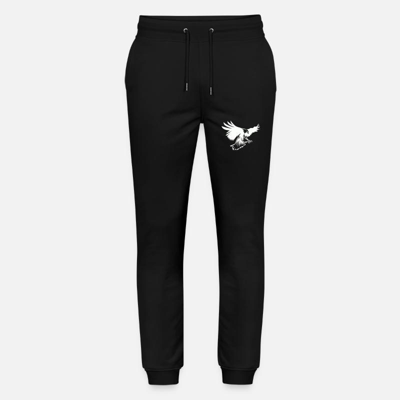 Eagle - Stanley/Stella Mover Unisex Organic Jogging Trousers - black