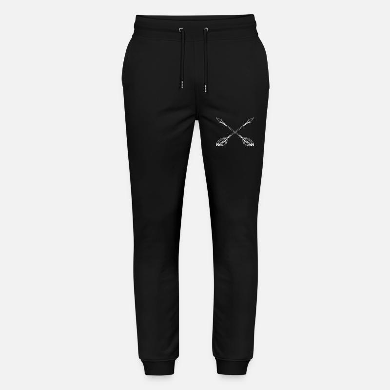Flèches 2 - Pantalon de jogging bio MOVER Stanley/Stella unisexe - noir