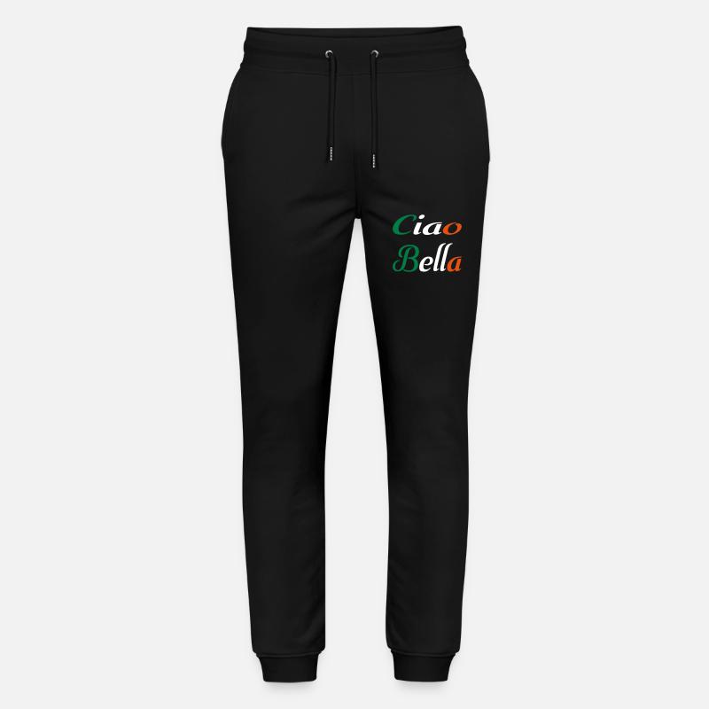 Ciao Bella - Stanley/Stella Unisex Bio Jogginghose Mover  - Schwarz