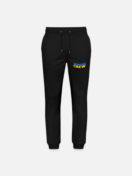 Drinking Crew Graffiti - Stanley/Stella Unisex Bio Jogginghose Mover - Schwarz