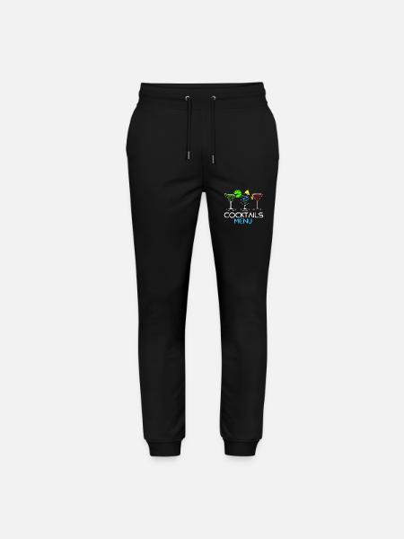 Cocktail - Stanley/Stella Mover Unisex Organic Jogging Trousers - black
