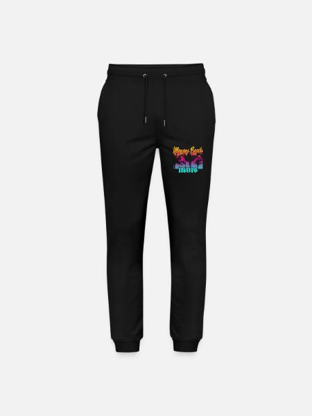 Marari Beach India - Stanley/Stella Unisex Bio Jogginghose Mover  - Schwarz