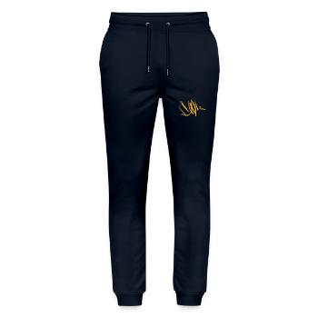 Cool - Stanley/Stella Unisex Bio Jogginghose Mover  - Navy - Vorne - Marisol (170cm) & Nik (191cm)