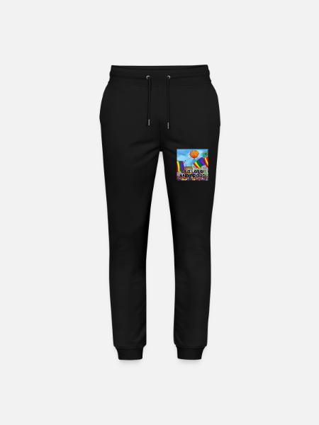 Out Loud and Proud - Stanley/Stella Mover Unisex Organic Jogging Trousers - black