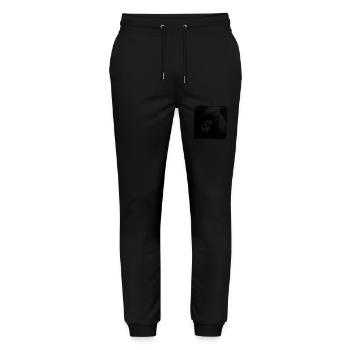 Wildtiere - Stanley/Stella Unisex Bio Jogginghose Mover  - Schwarz - Vorne - Marisol (170cm) & Nik (191cm)